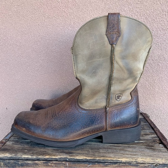 Ariat Men’s Rambler Square Toe Western Boot - Picture 2 of 10